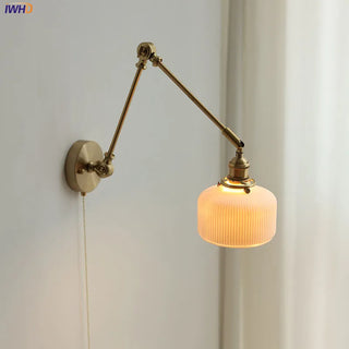 Celako™ Kensai Wall Light | Copper Bedside Lighting