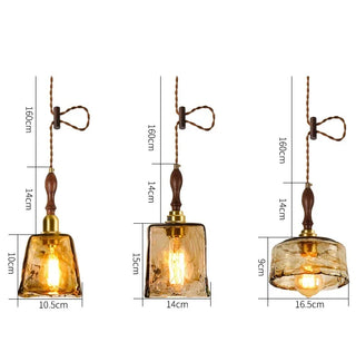 Celako™ Aurevia Pendant Light | Copper Dining Room Lighting