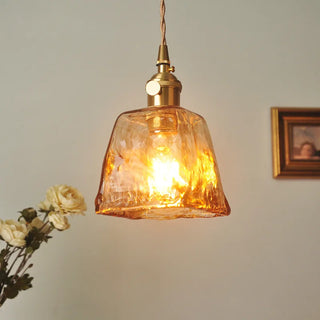 Celako™ Ambrus Pendant Light | Glass Dining Room Lighting