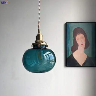 Celako™ Seruna Pendant Light | Glass Bedroom Lighting
