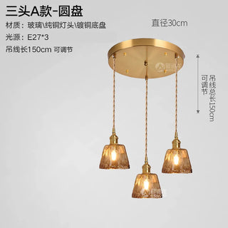 Celako™ Ambrus Pendant Light | Glass Dining Room Lighting