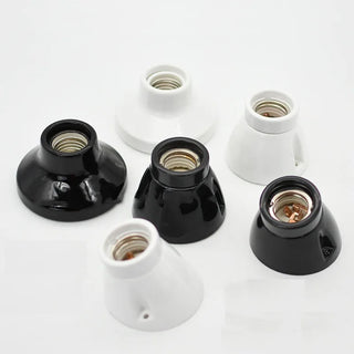 Celako™ Anagama Pendant Light | Ceramic Black White