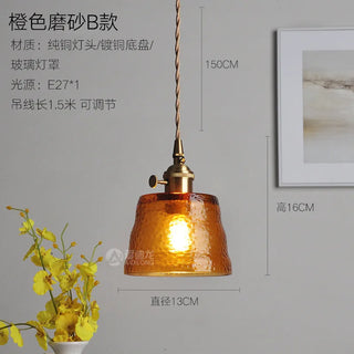 Celako™ Seido Pendant Light | Glass Dining Room Lighting