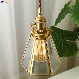 Celako™ Cyprium Pendant Light | Glass Bedroom Lighting