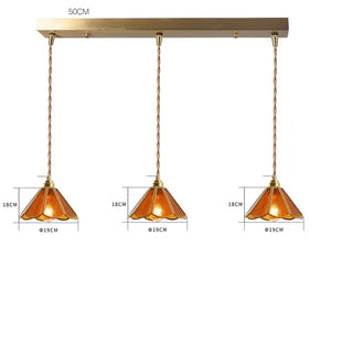 Celako™ Kagura Pendant Light | Glass Dining Room Lighting