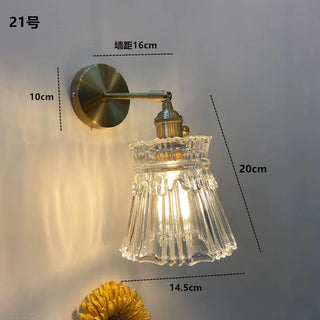 Celako™ Aureum Wall Light | Copper Bedroom Lighting