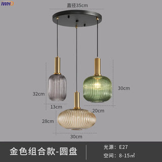 Celako™ Lumineo Pendant Light | Glass Dining Room Lighting