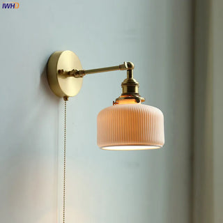 Celako™ Takumi Wall Light | Copper Bedside Lighting