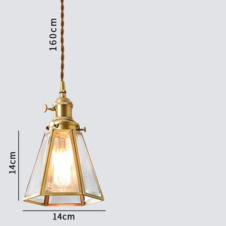 Celako™ Cyprium Pendant Light | Glass Bedroom Lighting