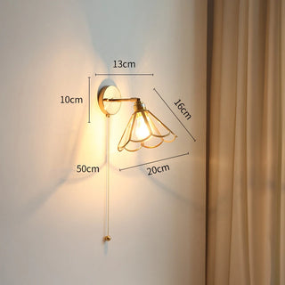 Celako™ Aurica Wall Light | Glass Entryway Lighting