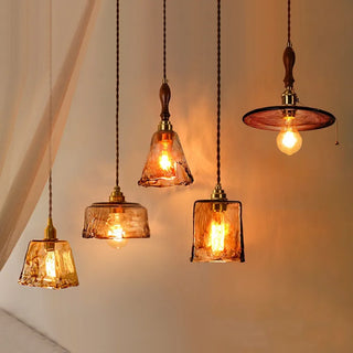 Celako™ Aurevia Pendant Light | Copper Dining Room Lighting