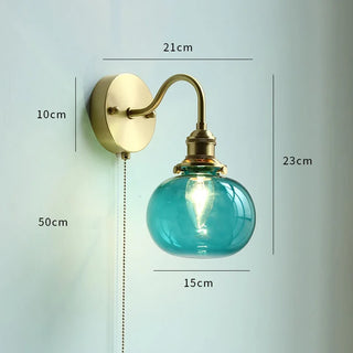 Celako™ Auravit Wall Light | Copper Bedroom Lighting