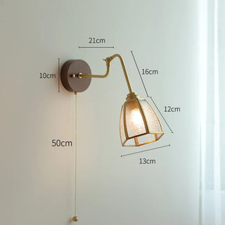 Celako™ Vercor Wall Light | Copper Bedside Lighting