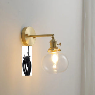 Celako™ Aurilo Wall Light | Copper Bedside Lighting