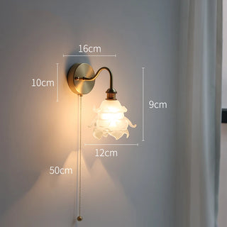 Celako™ Liliope Wall Light | Copper Bedroom Lighting