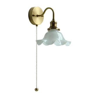 Celako™ Lunaire Wall Light | Glass Bedroom Lighting