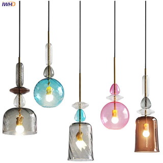 Celako™ Lumina Pendant Light | Glass Bedroom Lighting