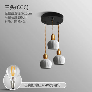 Celako™ Ceramiq Pendant Light | Ceramic Dining Room Lighting