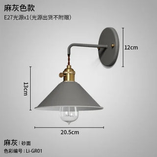 Celako™ Ferora Wall Light | Vintage Loft Industrial Iron