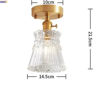 Celako™ Cavalon Ceiling Light | Copper Hallway Lighting
