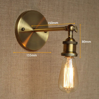 Celako™ Ormelo Wall Light | Vintage Iron Bedroom Lighting