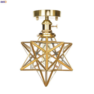 Celako™ Cuprial Ceiling Light | Copper Living Room Lighting