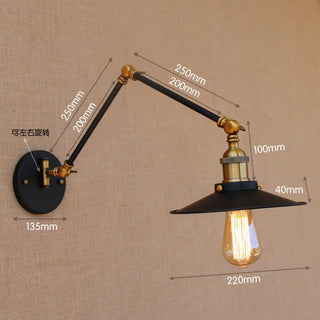 Celako™ Braccio Wall Light | Industrial Bedside Lighting