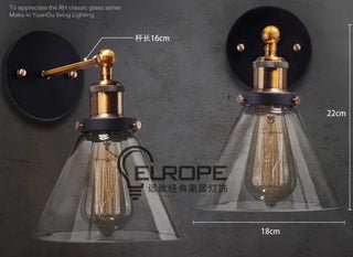 Celako™ Belora Wall Light | Copper Hallway Lighting