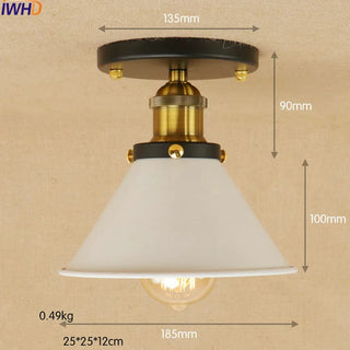 Copper Edison LED ceiling Light Fixtures Loft Style Industrial Vintage Ceiling Lamp Lights Plafonnier Luminaira Lampara Techo