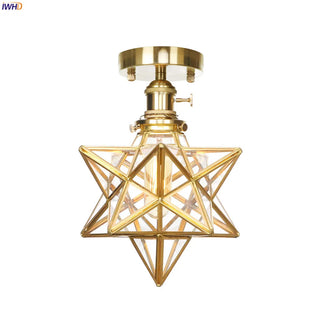 Celako™ Cuprial Ceiling Light | Copper Living Room Lighting