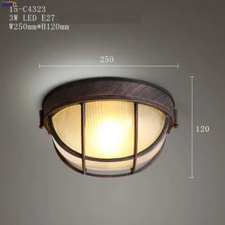 Celako™ Nivela Ceiling Light | Brushed Nickel Hallway Lighting