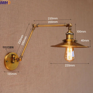 Celako™ Aurexis Wall Light | Copper Vintage