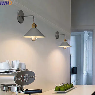 Celako™ Ferora Wall Light | Vintage Loft Industrial Iron
