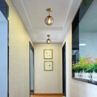 Celako™ Orbium Ceiling Light | Glass Living Room Lighting