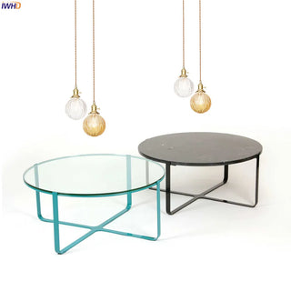 Celako™ Cuprine Pendant Light | Copper Glass Bedroom Lighting