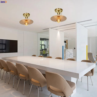 Celako™ Cerise Ceiling Light | Ceramic Living Room Lighting