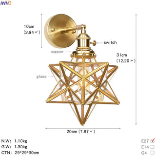 Celako™ Svelte Wall Light | Copper Bedroom Lighting