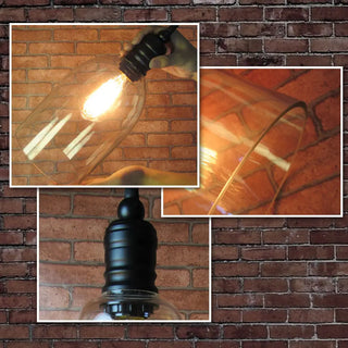 Celako™ Bellara Pendant Light | Glass Bedroom Lighting