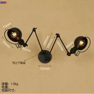 Celako™ Bascule Wall Light | Iron Dining Room Lighting
