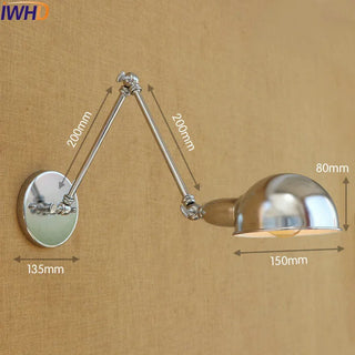 Celako™ Cantelo Wall Light | Vintage Iron Bedroom Lighting