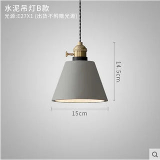 Celako™ Betora Pendant Light | Cement Dining Room Lighting
