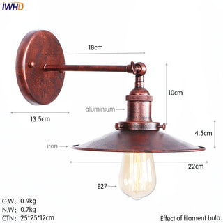 Celako™ Silvane Wall Light | Industrial Entryway Lighting
