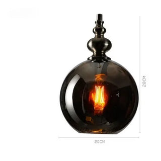 Celako™ Lunora Pendant Light | Glass Dining Room Lighting