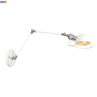 Celako™ Levera Wall Light | Iron Industrial Bedside Lighting