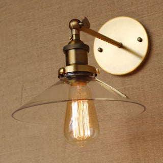 Celako™ Vetriona Wall Light | Vintage Glass Bedroom Lighting