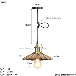 Celako™ Silvara Pendant Light | Polished Chrome Metal Dining Room Lighting