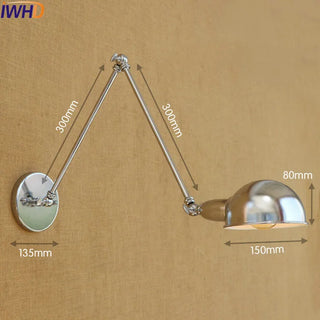 Celako™ Cantelo Wall Light | Vintage Iron Bedroom Lighting