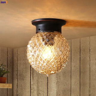 Celako™ Cupola Ceiling Light | Glass Hallway Lighting