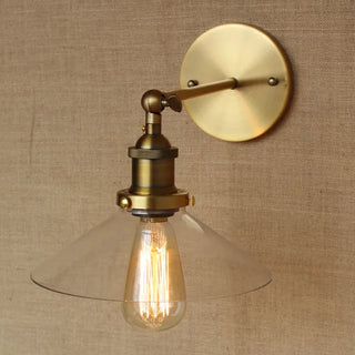 Celako™ Vetriona Wall Light | Vintage Glass Bedroom Lighting