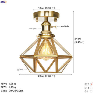 Celako™ Cerise Ceiling Light | Ceramic Living Room Lighting
